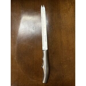 Sharp Select‎ 13" Serrated Slicing Knife Surgical Stainless Steel Carving Blade,